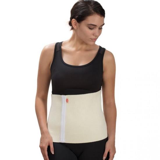 Yün Elastik Bej Korse Velkro Bandlı