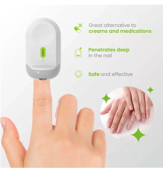 Nailit Fungal Nail Cleaner | Tırnak Mantarı Temizleme & Antifungal LED Terapi Cihazı