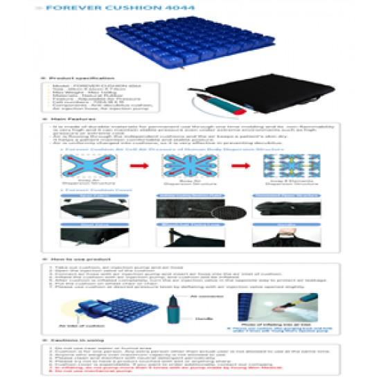 Sinaps Hava Dolaşımlı Doğal Kauçuk Tekerlekli Sandalye Minderi
