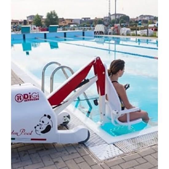 Mobil Havuz Lifti Akülü Sürüş / Panda Pool