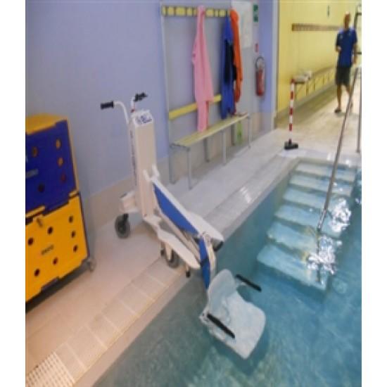 Mobil Havuz Lifti Manuel Sürüş / Blue One